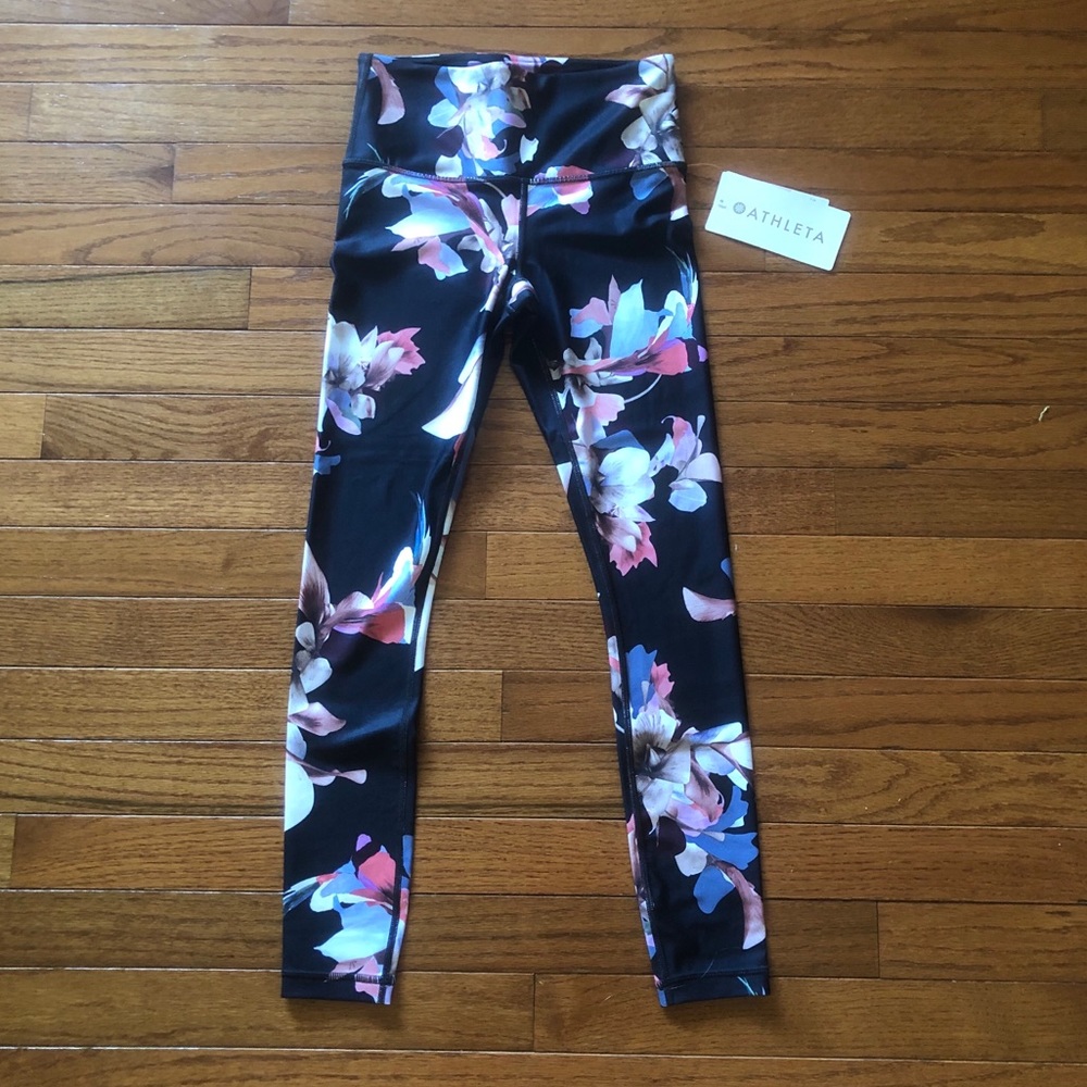 NWT Athleta Leggings Elation 7/8 Paradise
